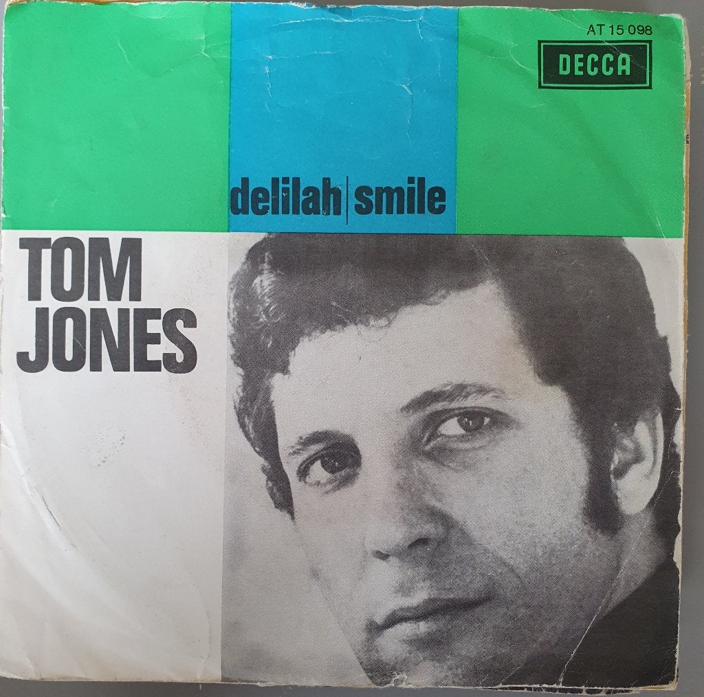 Tom Jones - Delilah, Gebruikt, Verzenden, 7 inch, Fotohoes