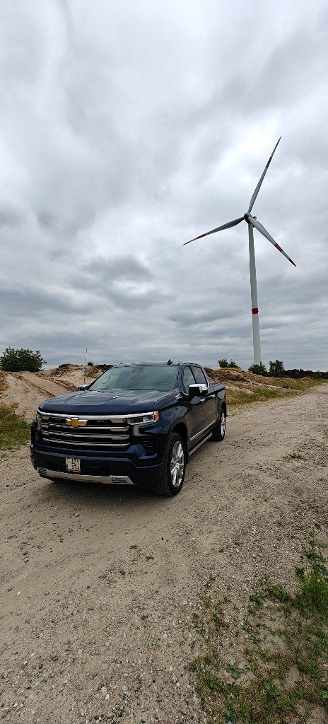 Chevrolet Silverado High Country 6,2 V8 (incl.veel opties!!), Auto's, Chevrolet, Lichtsensor, Blauw, 6162 cc, Vierwielaandrijving