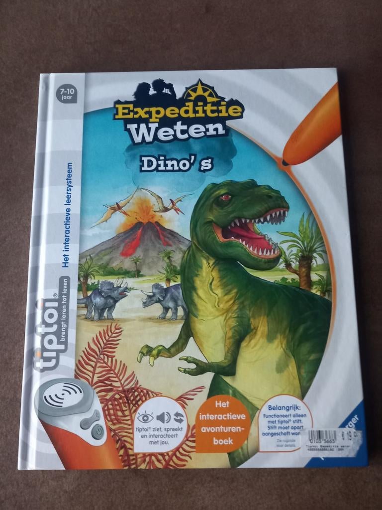 Tiptoi Expeditie Weten: Dino's, Kinderen en Baby's, ., Ophalen of Verzenden, Zo goed als nieuw, .