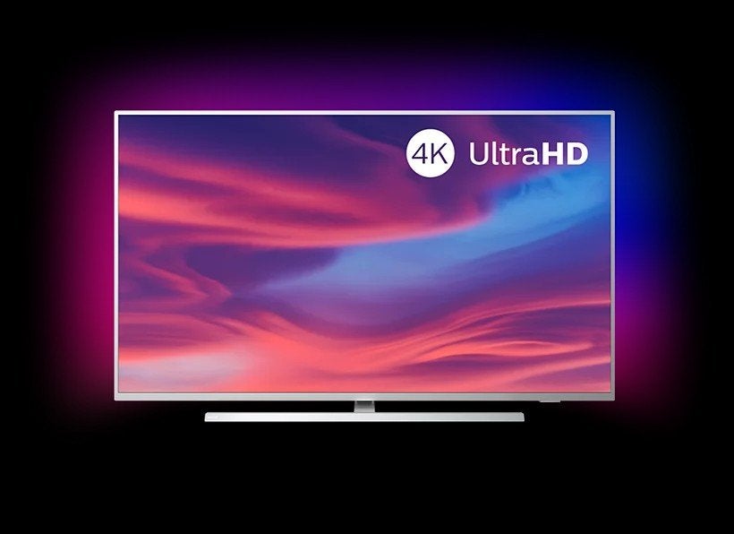 Philips 58PUS7304 4K UHD LED Android TV met Ambilight, Philips, 50 Hz, Ophalen of Verzenden, 100 cm of meer