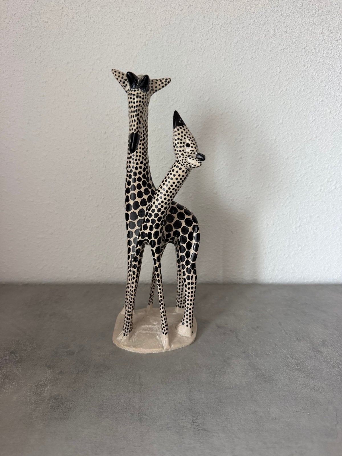 Keramieken Giraffenbeeldje - Moeder en Kind, Ophalen of Verzenden