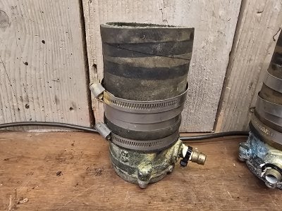 Watergesmeerde schroefas flens 50 mm, Watersport en Boten, Niet ingevuld, Gebruikt, Niet ingevuld, Niet ingevuld