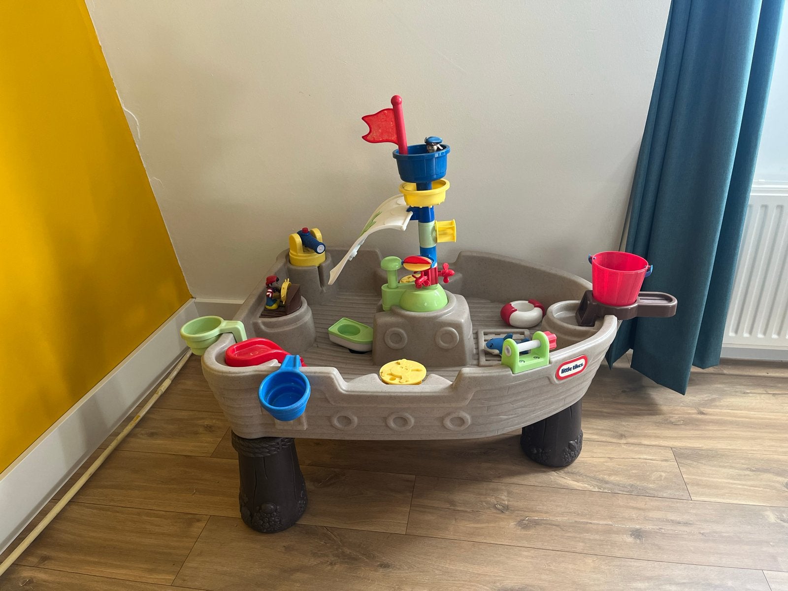 Little Tikes Piratenschip Water Tafel, Ophalen, Gebruikt