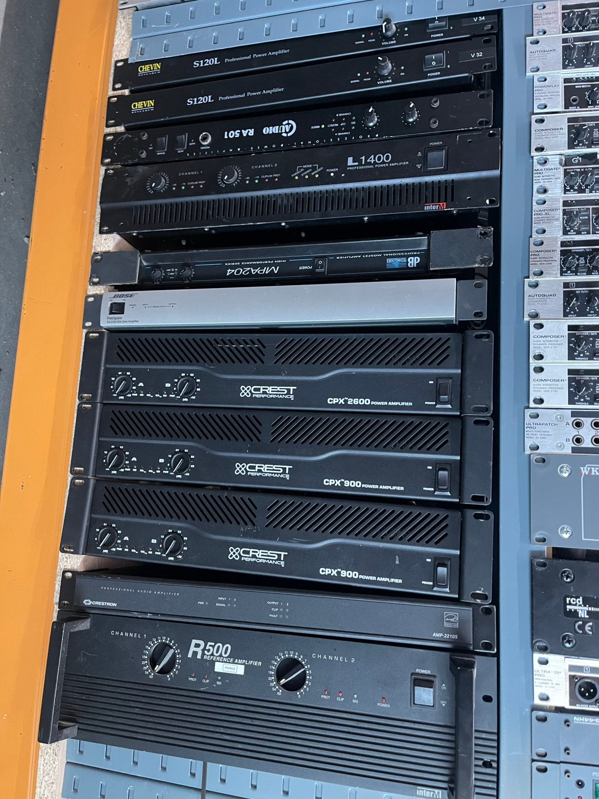 STUNTVERKOOP PA EINDVERSTERKERS / EINDTRAPPEN Zie Foto’s, Ophalen, Zo goed als nieuw, 500 tot 1000 watt, P.A.