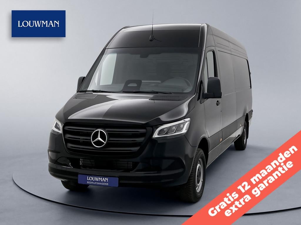 Mercedes-Benz Sprinter 317 L3H2 PRO Nieuw Gratis 12 Maanden, Automaat, Gebruikt, 4 cilinders, Zwart