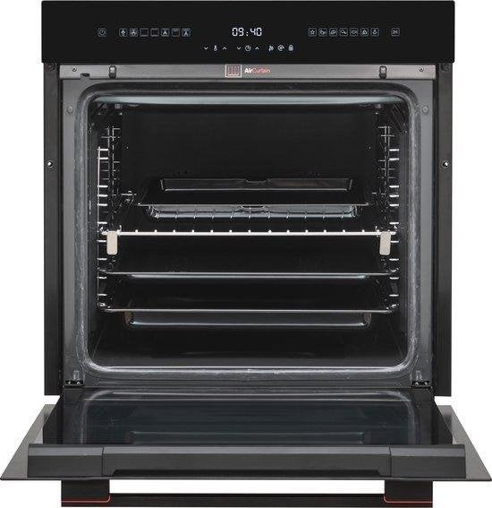 Sharp inbouwoven KA75L64BNHEU - Zwart, Oven, Hete lucht, Nieuw, Inbouw