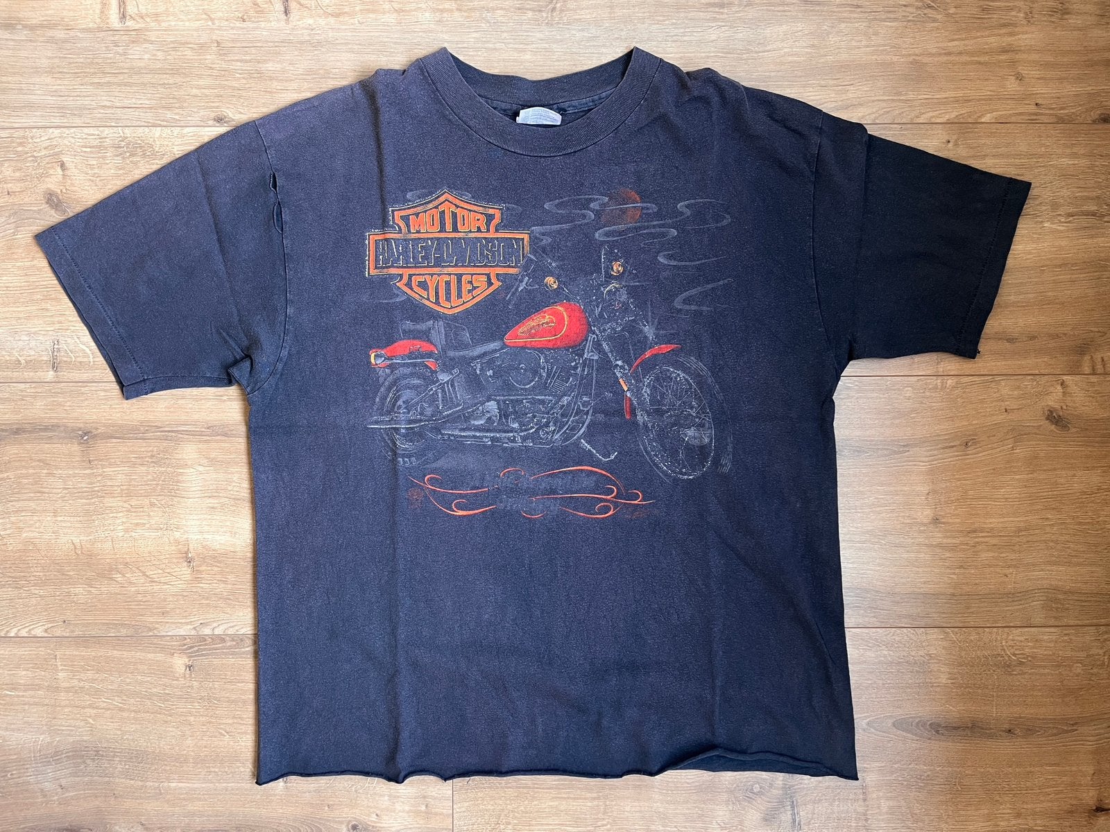 Prachtige vintage Harley Davidson T-shirt, Ophalen of Verzenden, Gedragen, Maat 56/58 (XL), Overige kleuren