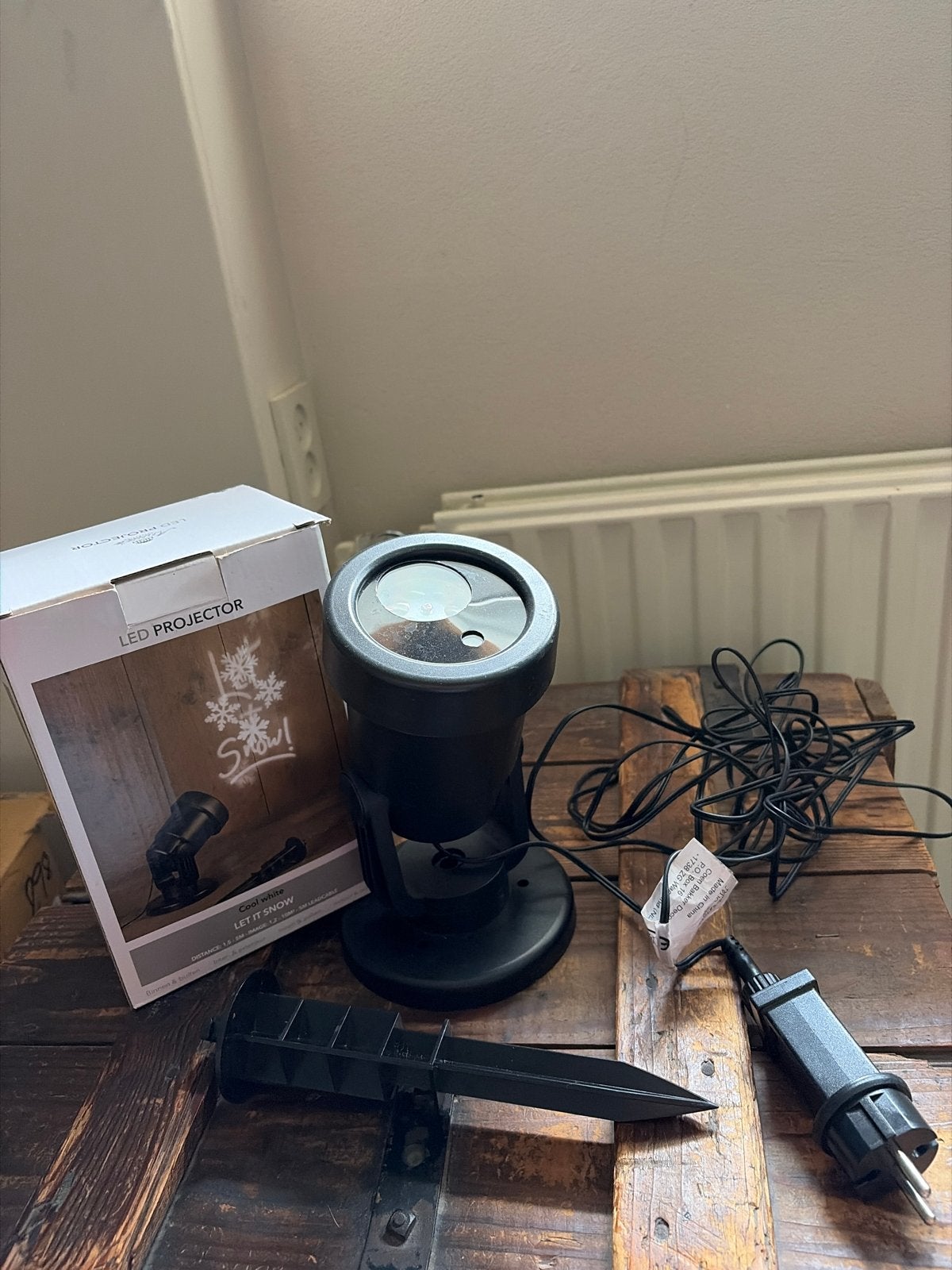 Led projector *let it snow*, Ophalen, Zo goed als nieuw