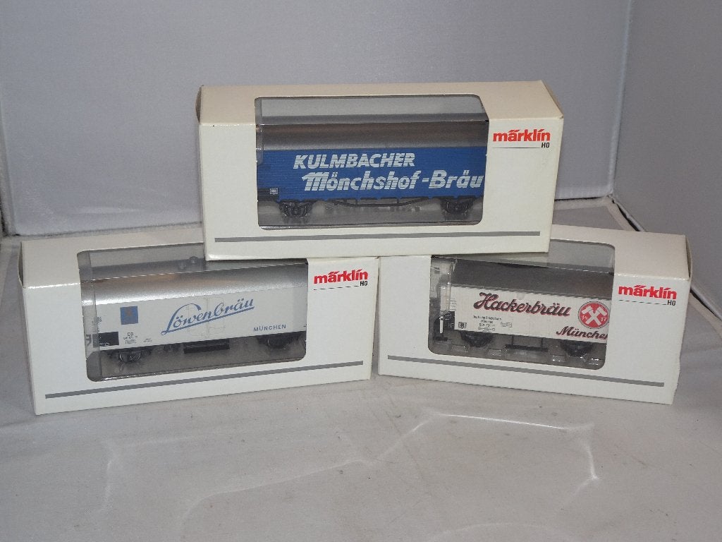 2x Marklin bierwagon 46202/48301 nieuw in ovp (#801), Wisselstroom, Ophalen of Verzenden, Märklin, Nieuw