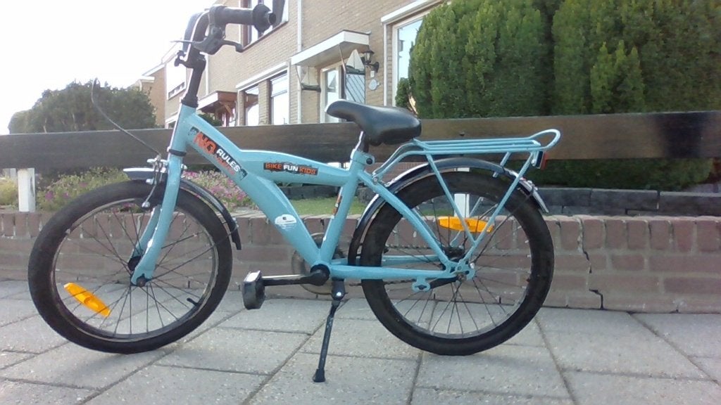 kinder fiets, Fietsen en Brommers, Terugtraprem, Gebruikt, 14 inch of minder, Ophalen