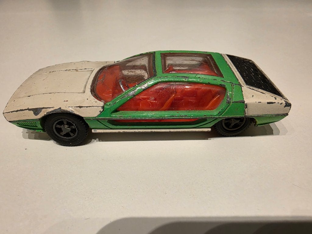 Lamborghini Marzal, dinky toys 1/43, Ophalen of Verzenden, Gebruikt, Auto, Dinky Toys