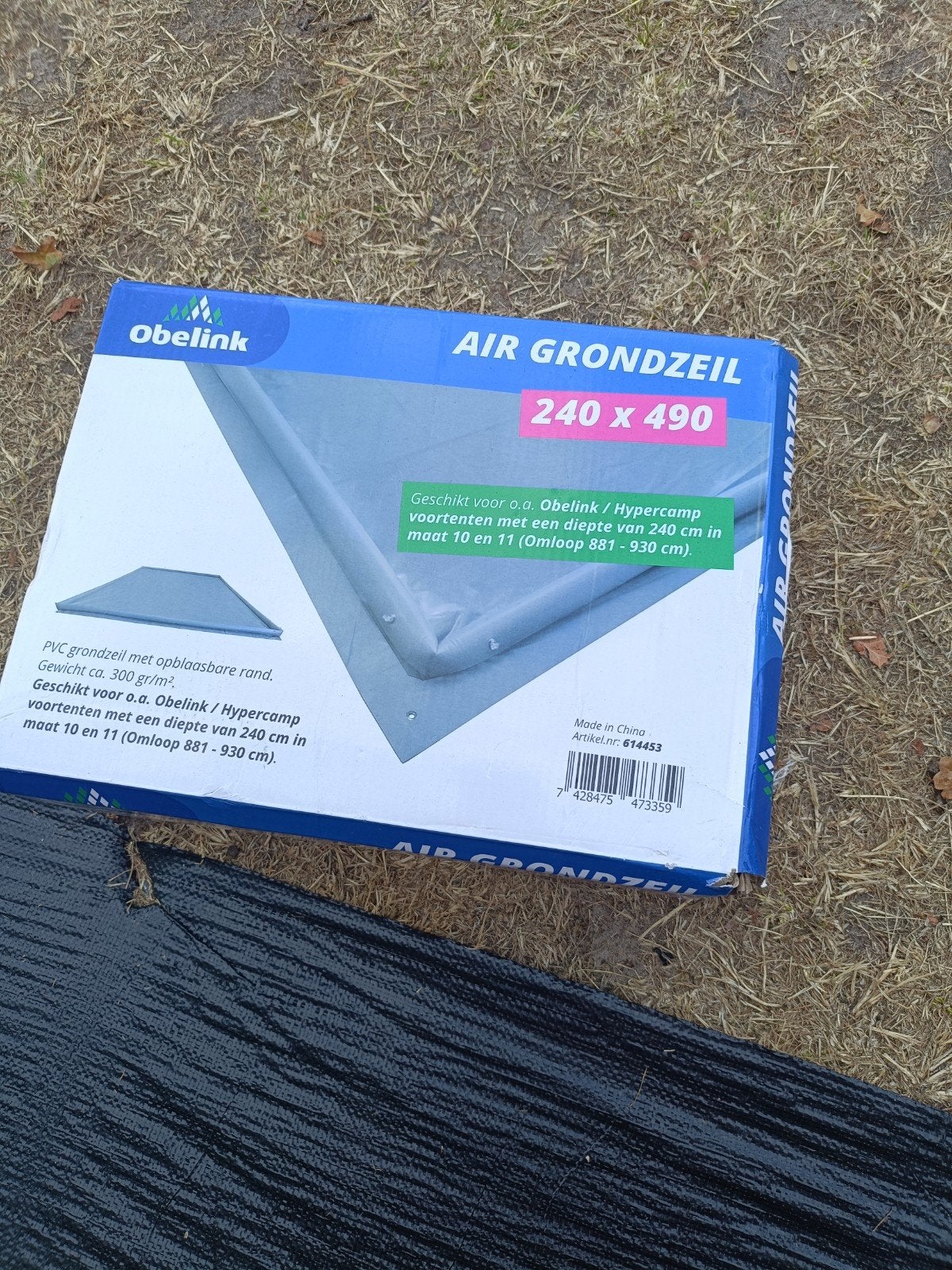 Obelink Air Grondzeil 240x490 cm - Nieuw, Ophalen, Nieuw