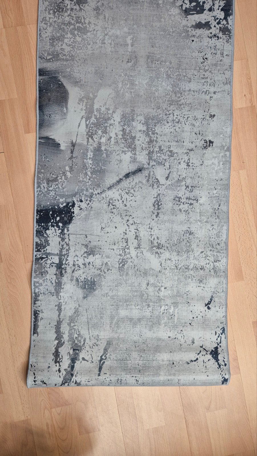 Nieuwe loper 60x200 cm. Grijs, Grijs, Rechthoekig, Nieuw, 200 cm of meer