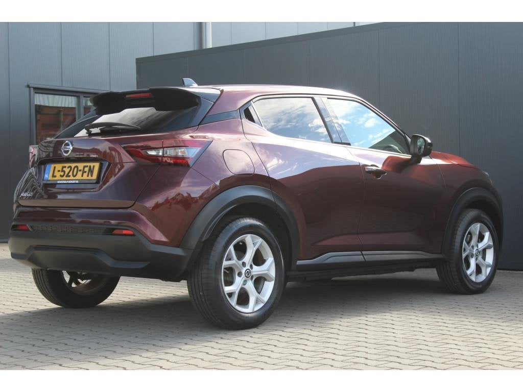 Nissan Juke 1.0 DIG-T N-Connecta | Incl. 12 maanden garantie, Auto's, Stof, Euro 6, Origineel Nederlands, Bedrijf