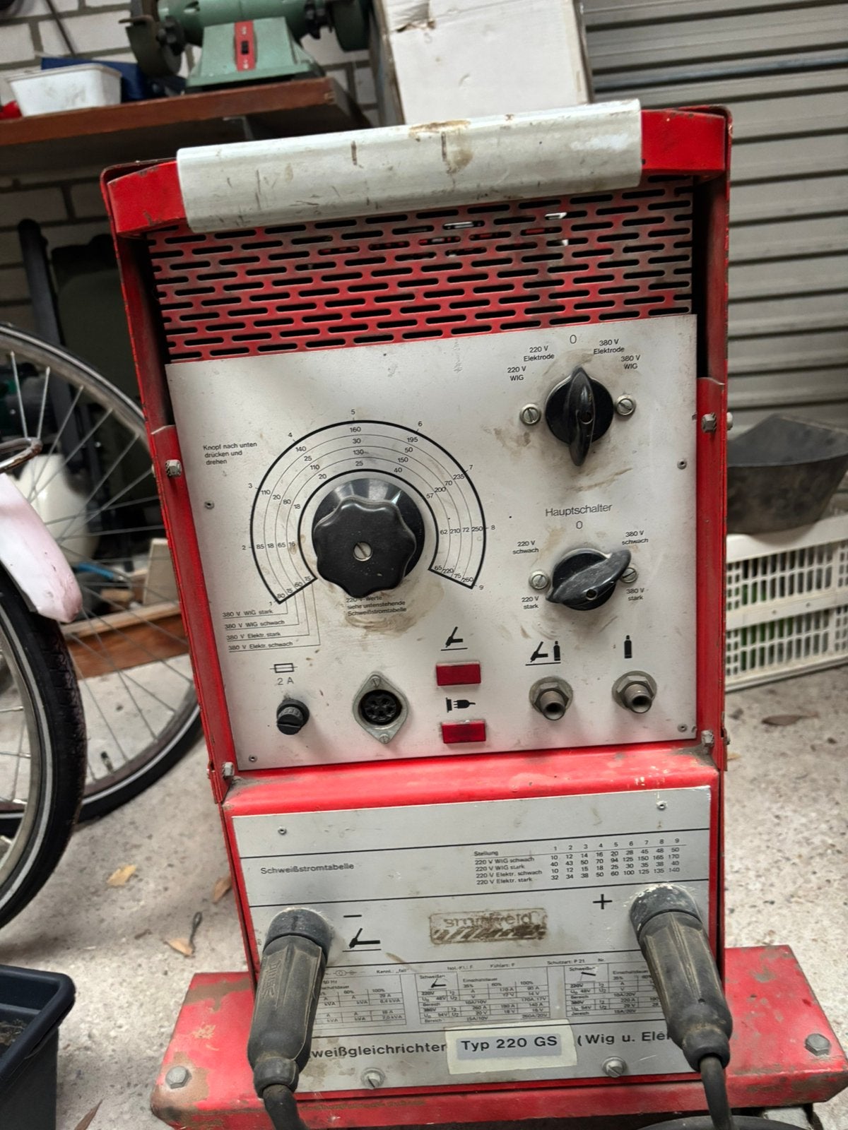 Lastrafo, Ophalen, Gebruikt, 250 ampère of meer, Elektroden