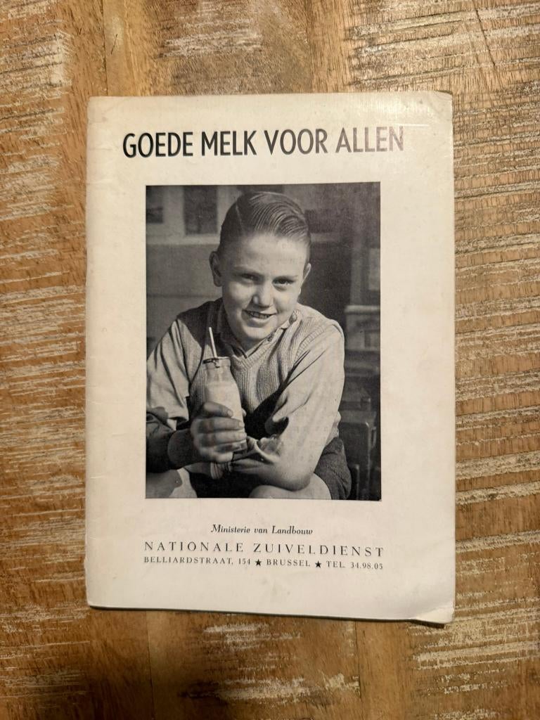 Goede melk voor allen, Ministerie van Landbouw, Gelezen, Europa, Maatschappij en Samenleving, Ophalen of Verzenden