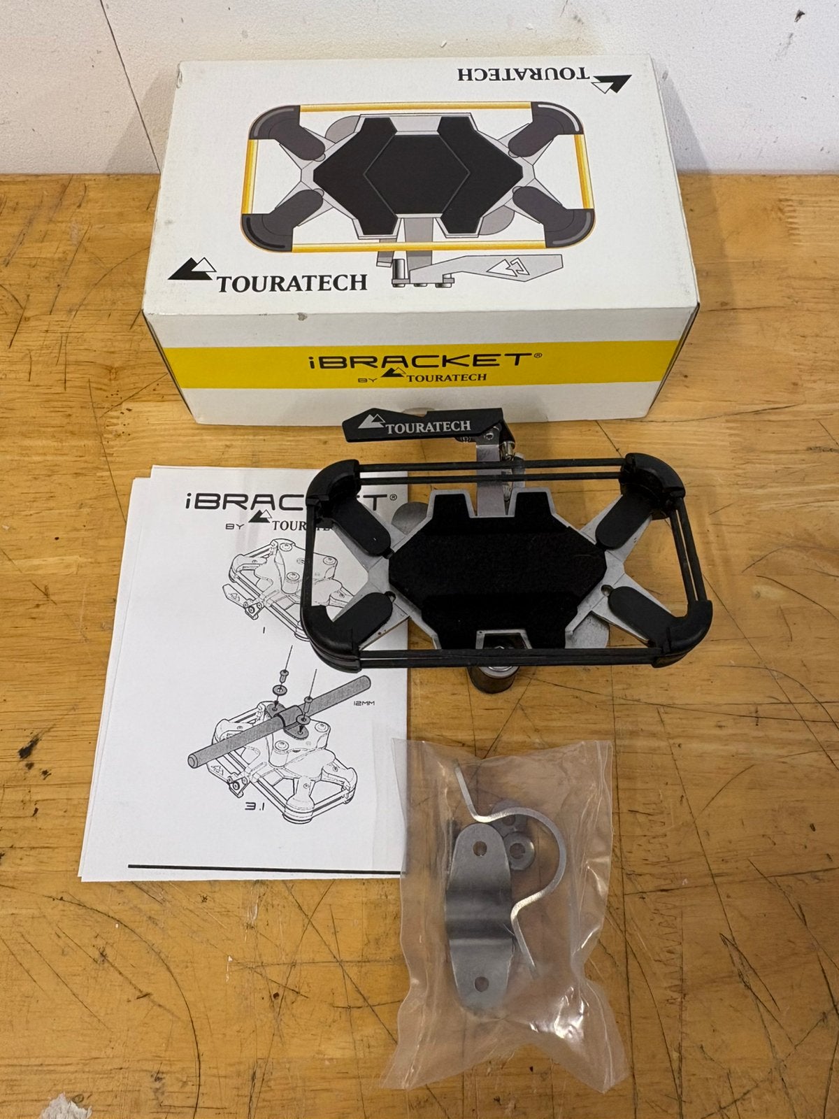 Touratech i bracket telefoon houder, Ophalen of Verzenden, Zo goed als nieuw
