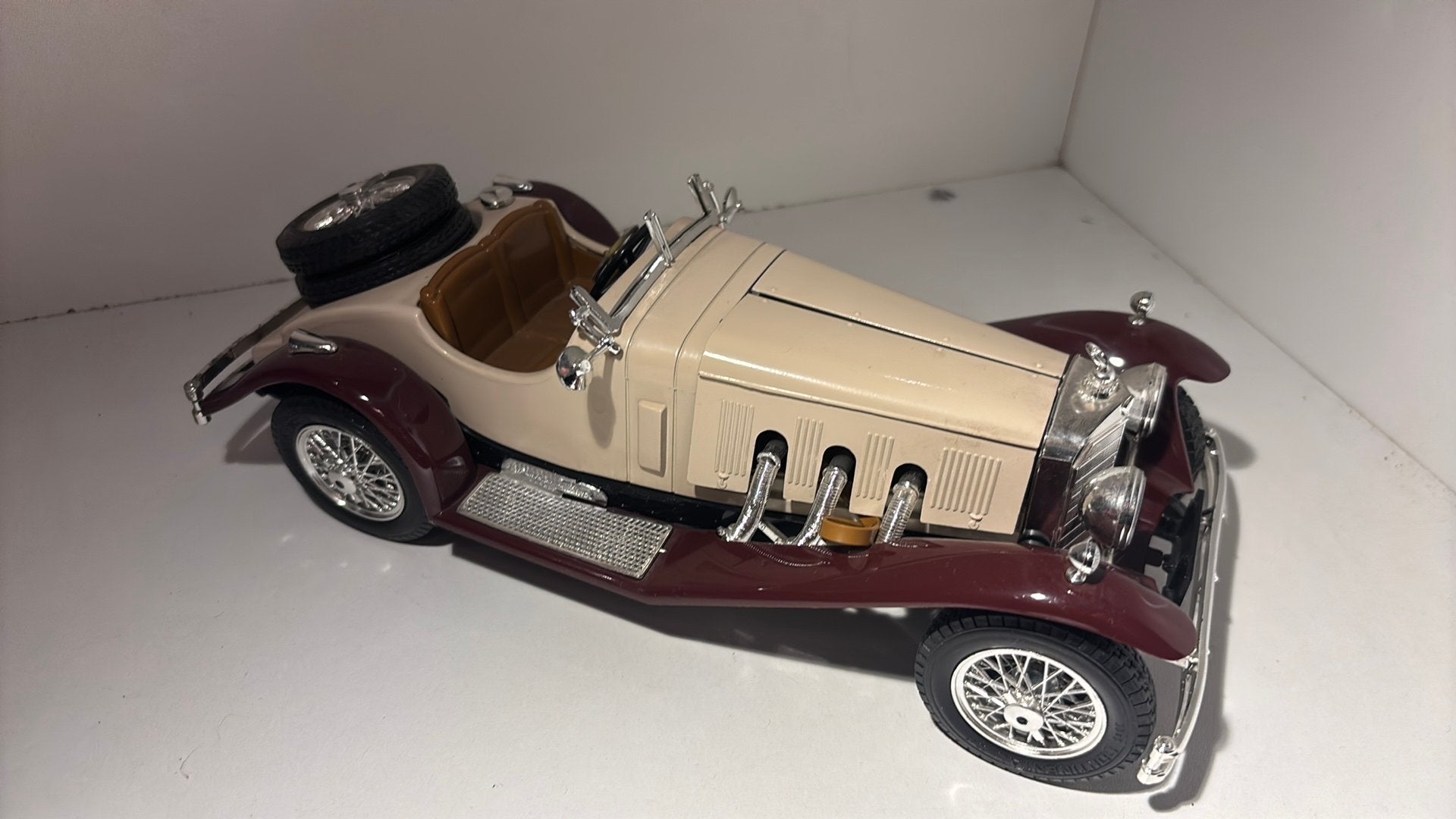 Mercedes benz ssk schade bburago 1.18, Ophalen of Verzenden, Bburago, A, A