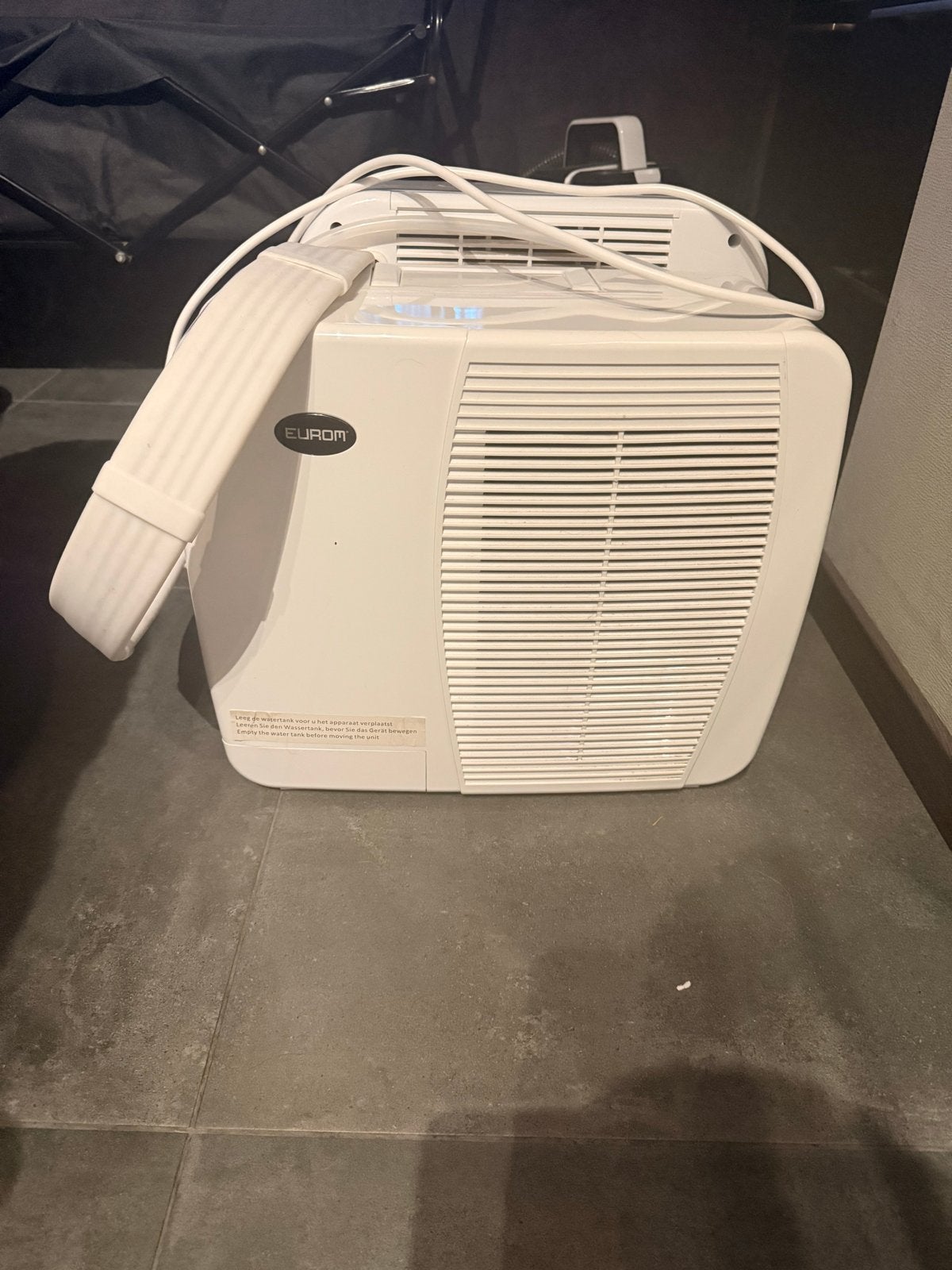 Eurom Split Airco voor Caravan/Camper - Compact & Krachtig, Ophalen, Gebruikt, Minder dan 60 m³, 3 snelheden of meer