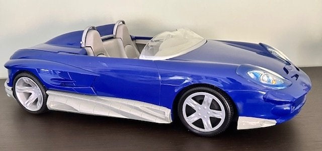 Vintage Max steel MX48 roadster Cabrio van Mattel 1999, Ophalen of Verzenden, Zo goed als nieuw