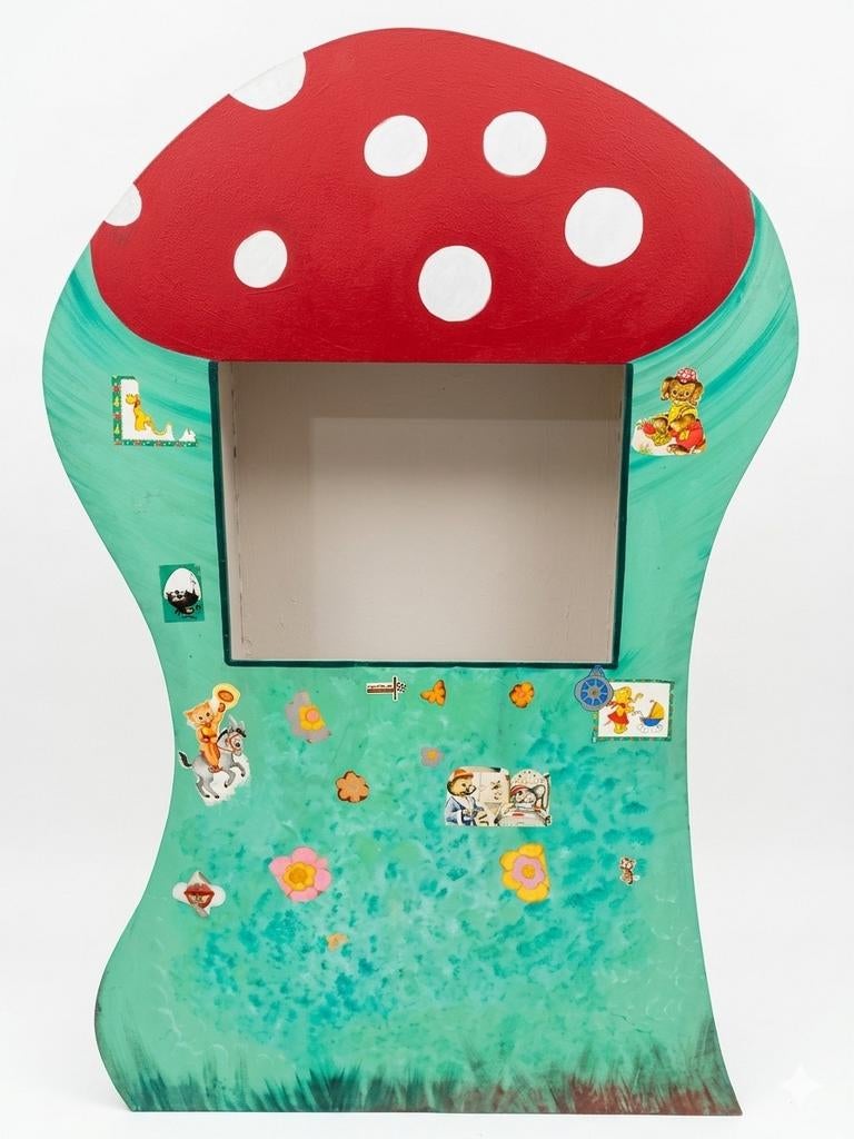 Grote houten poppenkast, Ophalen, Gebruikt, Poppenhuis