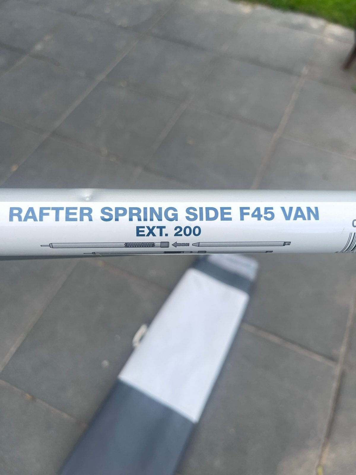 Fiamma F45S zijluifels pro Van - Nieuw, Caravans en Kamperen, Ophalen of Verzenden, Nieuw