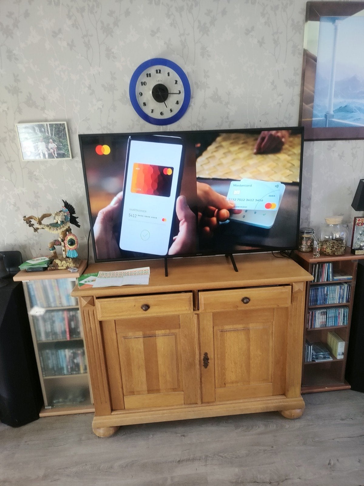 Sony Bravia 55 inch 4K Smart TV, Audio, Tv en Foto, Televisies, Ophalen, LED, Zo goed als nieuw, 100 Hz