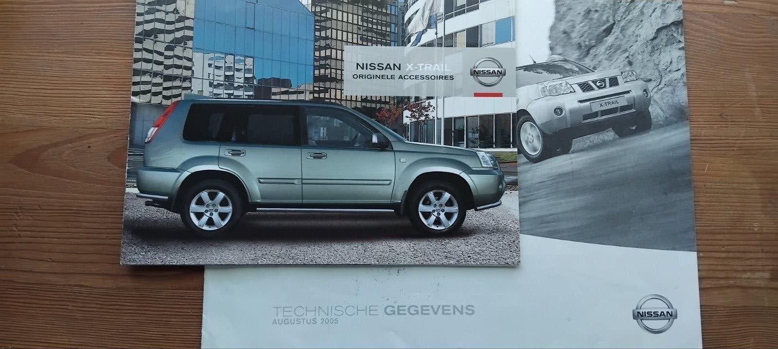 Nissan X-Trail Brochures - Technische Gegevens & Accessoires, Ophalen of Verzenden, Zo goed als nieuw, Nissan