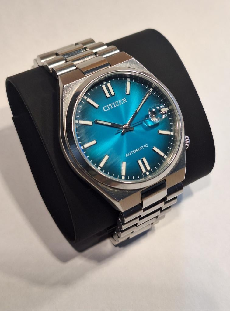 Citizen Tsuyosa "Green Lake edition", Sieraden, Tassen en Uiterlijk, Horloges | Heren, Ophalen of Verzenden, Zo goed als nieuw