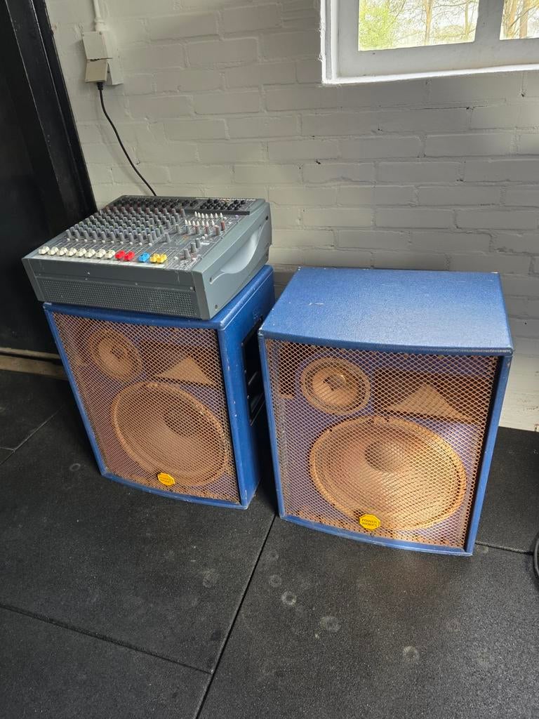 Spirit Powerstation 600 Soundcraft  PA-Speakers Mengpaneel, Ophalen
