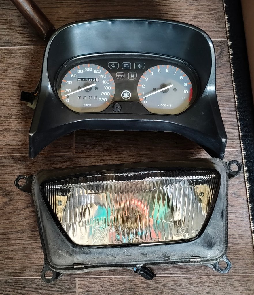 Yamaha XJ600 Diversion teller en koplamp, Verzenden, Gebruikt