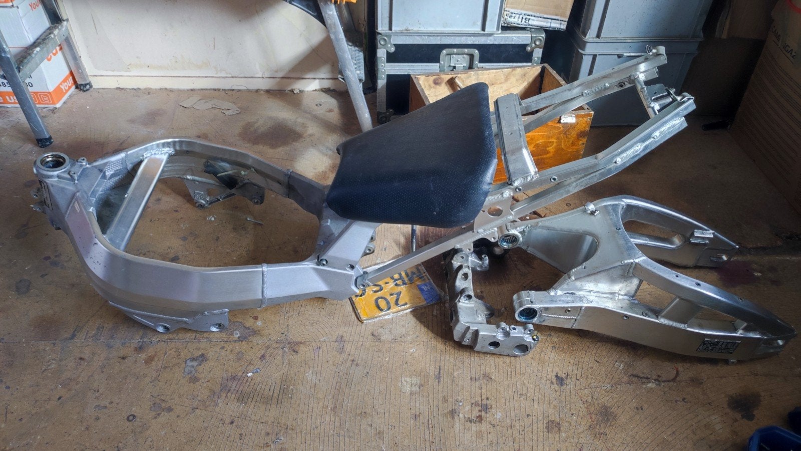 Honda SC44 Fireblade onderdelen: frame, kenteken, etc., Ophalen, Gebruikt