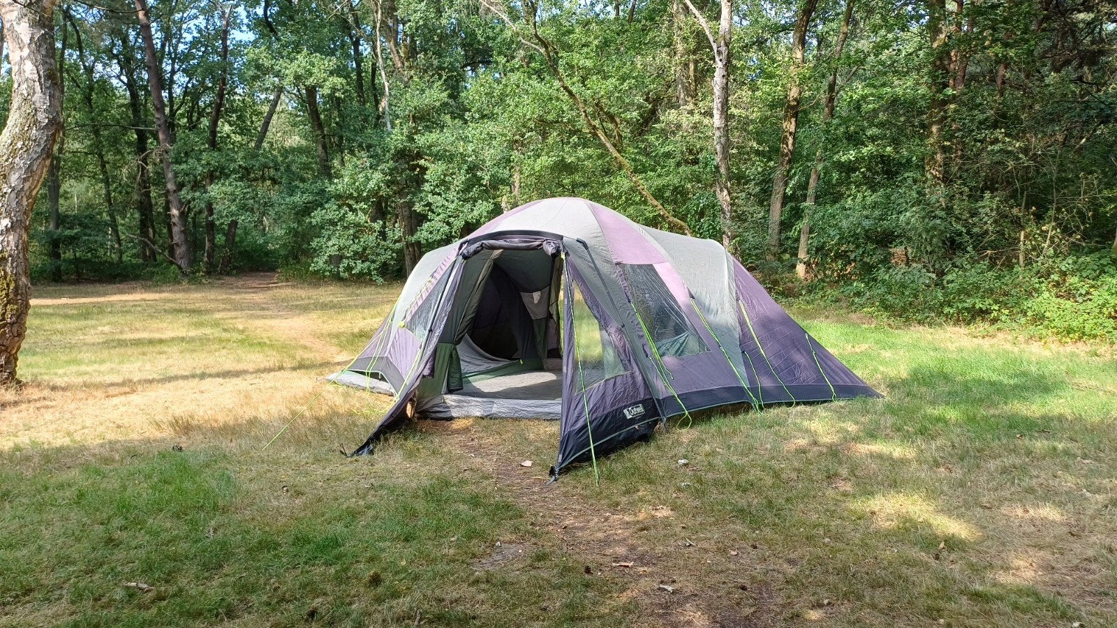 Outwell Hartford L 8-persoons tent uit 2012🏕, Ophalen of Verzenden, Gebruikt