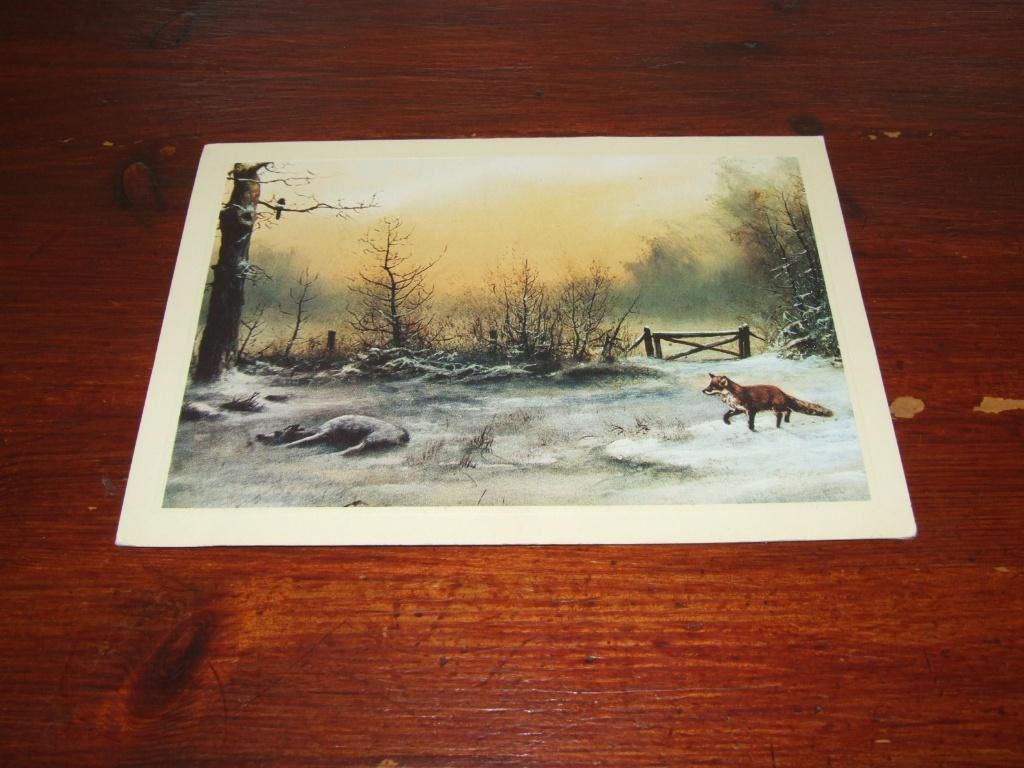 509- CA. 13 X 18 CM. DUBBELKAART - HANS BULDER, Gebruikt, Verzenden, Voor 1940, Dier