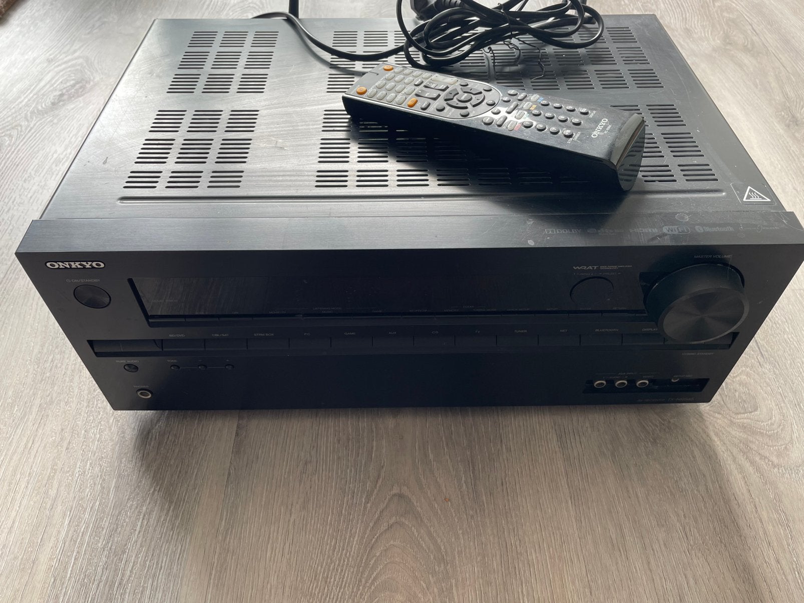 Onkyo Receiver TX-NR545, Ophalen, Gebruikt, 120 watt of meer, Onkyo