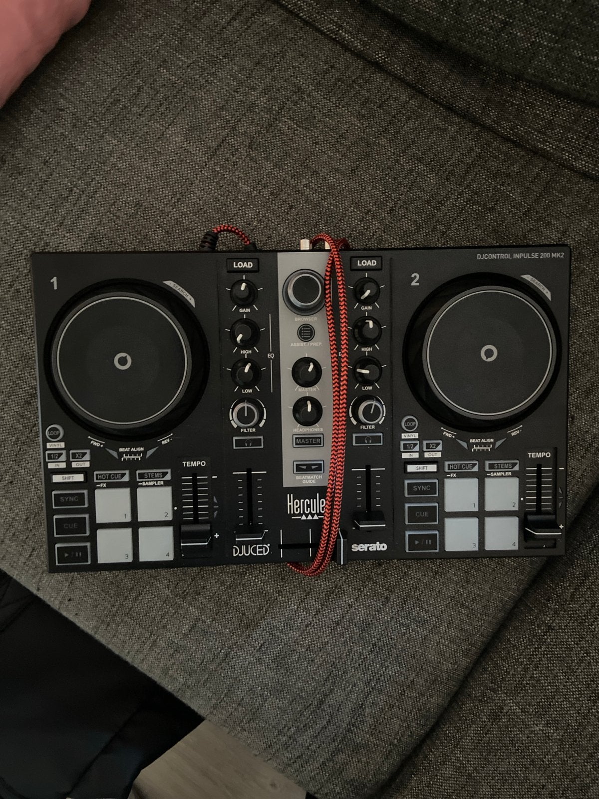 Hercules DJControl Inpulse 200 MK2 DJ-controller, Ophalen, Zo goed als nieuw, Dj-set, Overige merken
