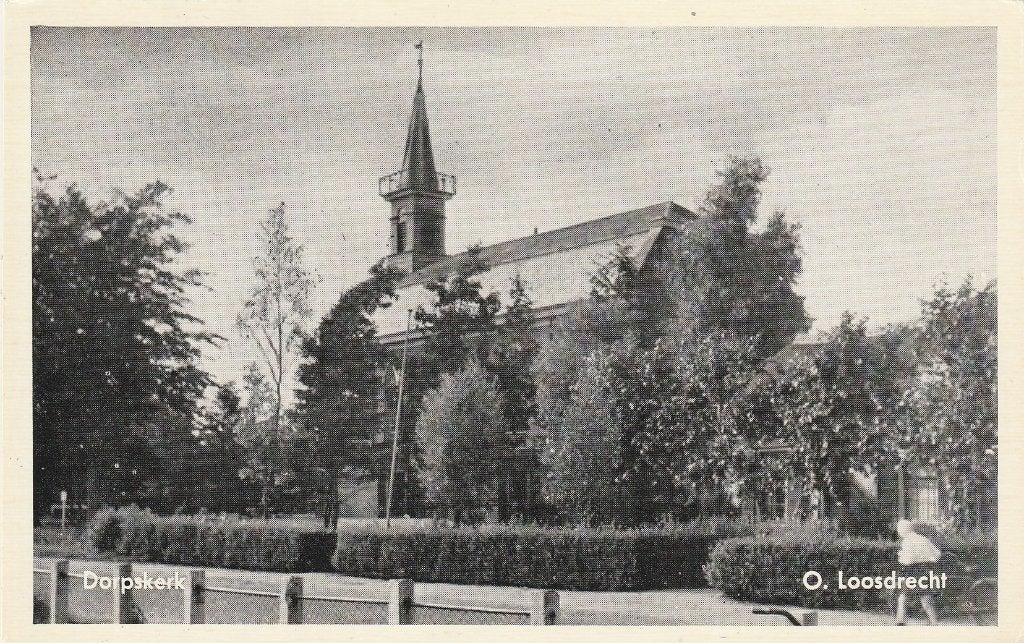 loosdrecht- dorpskerk, Ophalen of Verzenden, Noord-Holland