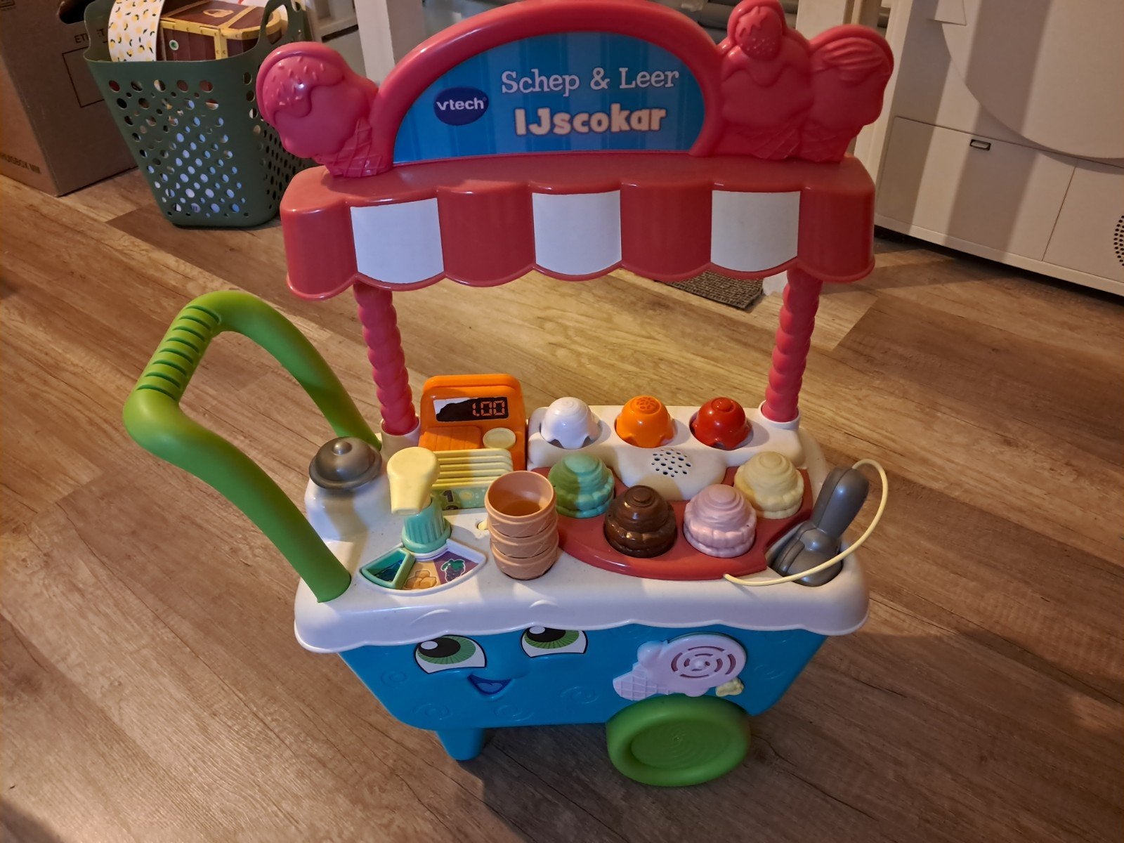 VTech Schep & Leer IJscokar - Interactief Speelgoed, Ophalen, Gebruikt, Met wieltjes