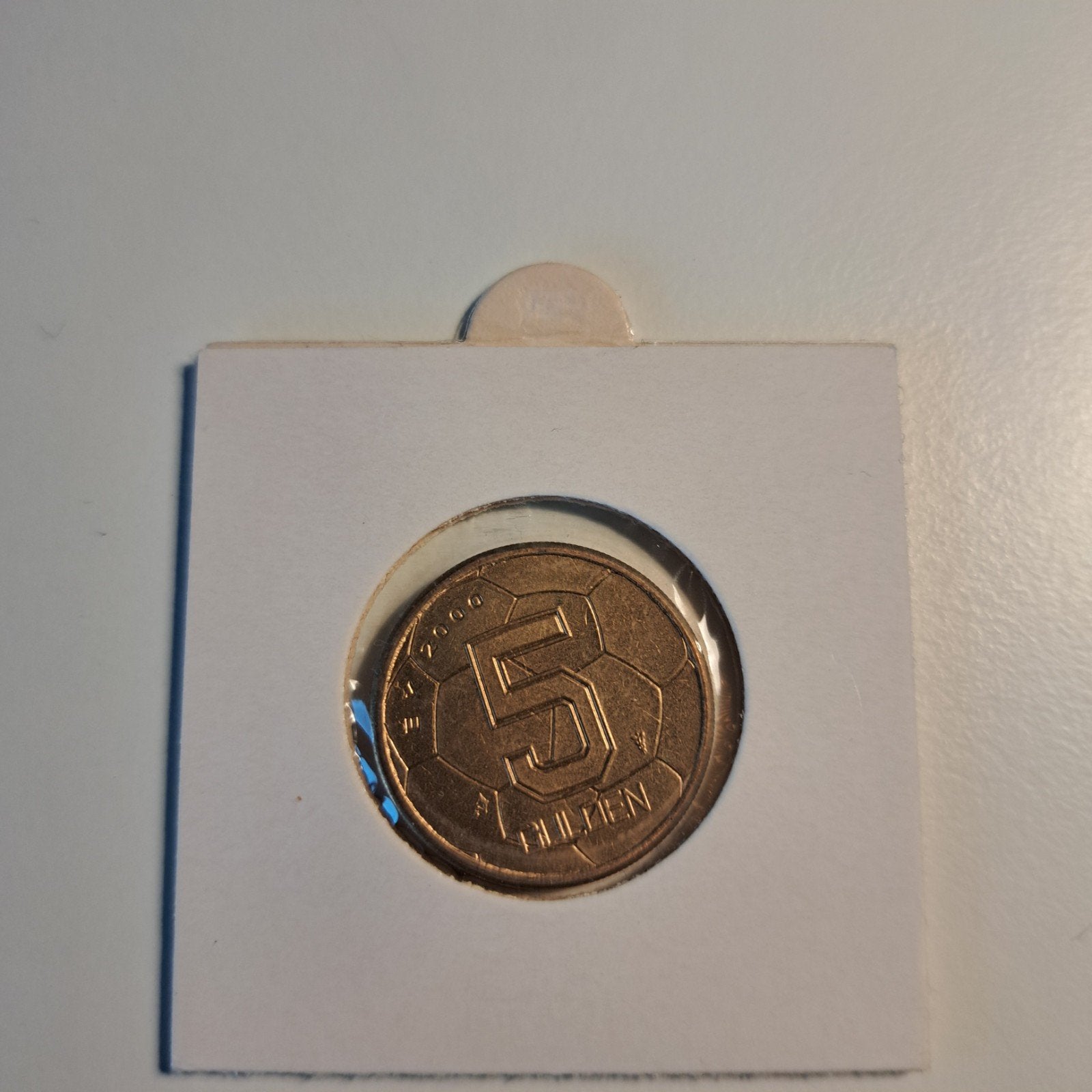 5 Gulden 2000 - Koningin Beatrix EK vijfje, Ophalen of Verzenden, Koningin Beatrix, 5 gulden, Losse munt