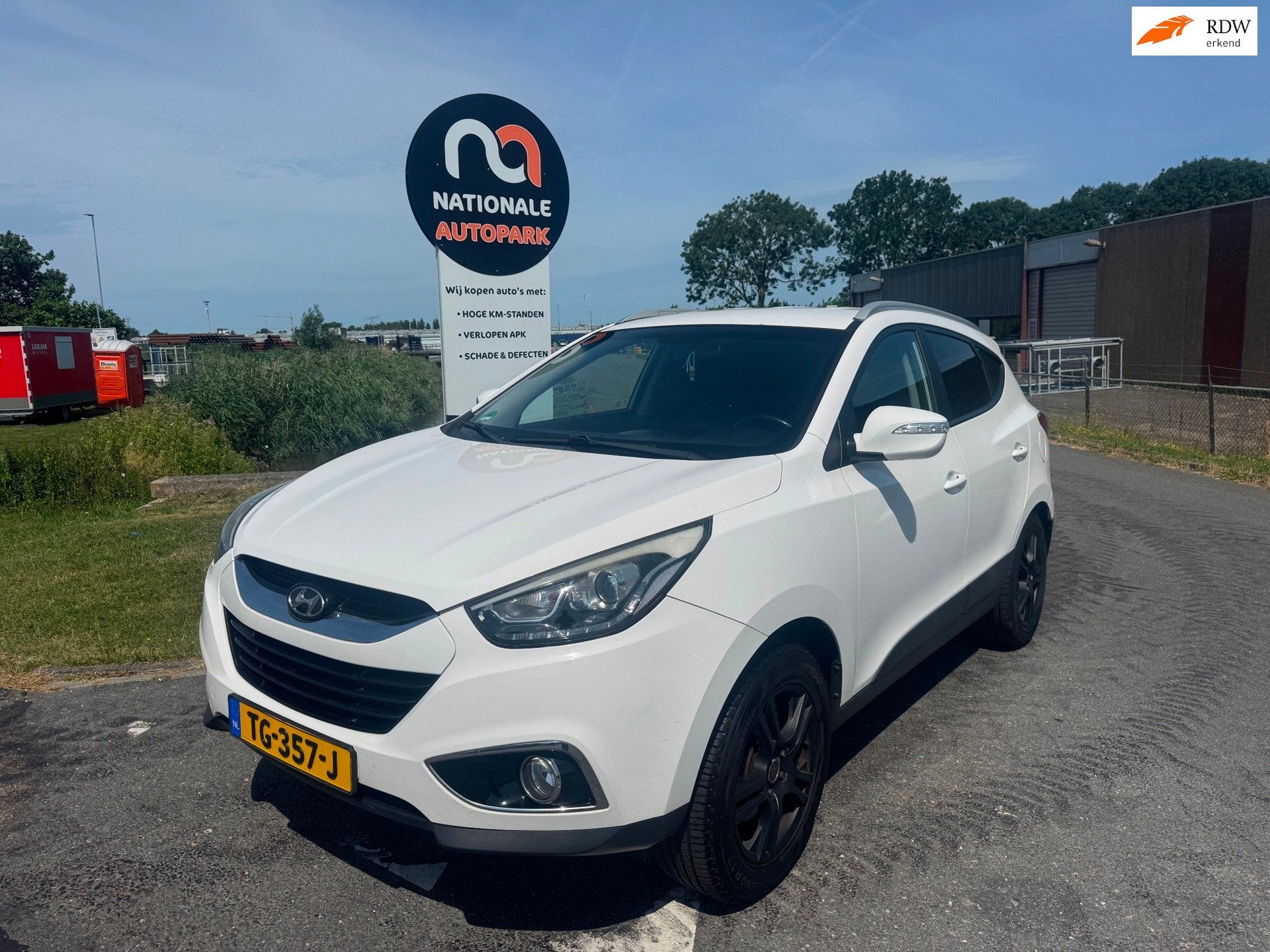 Hyundai Ix35 2014 * 2.0i i-Vision FACELIFT * AUTOMAAT * MOTO, Auto's, Euro 5, Gebruikt, LED verlichting, 4 cilinders