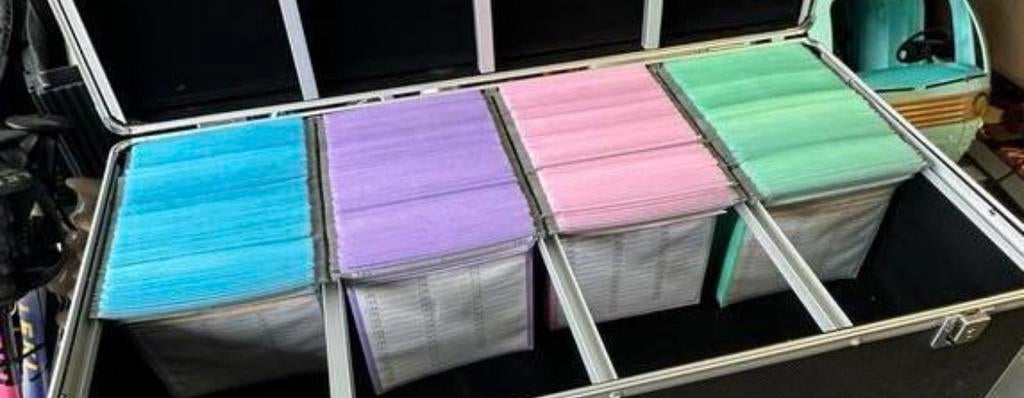 Ongeveer 2000 archief mapjes voor bv cds 12X12 cm, Ophalen of Verzenden, Nieuw