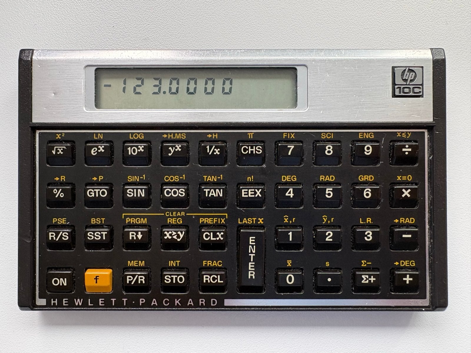 HP-10C Programmeerbare RPN rekenmachine, Ophalen of Verzenden, Gebruikt