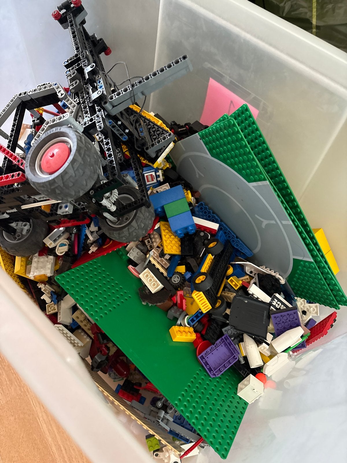 Grote partij LEGO: Technic, Legoland en losse stenen, Kinderen en Baby's, Speelgoed | Duplo en Lego, Gebruikt, Lego, Ophalen of Verzenden