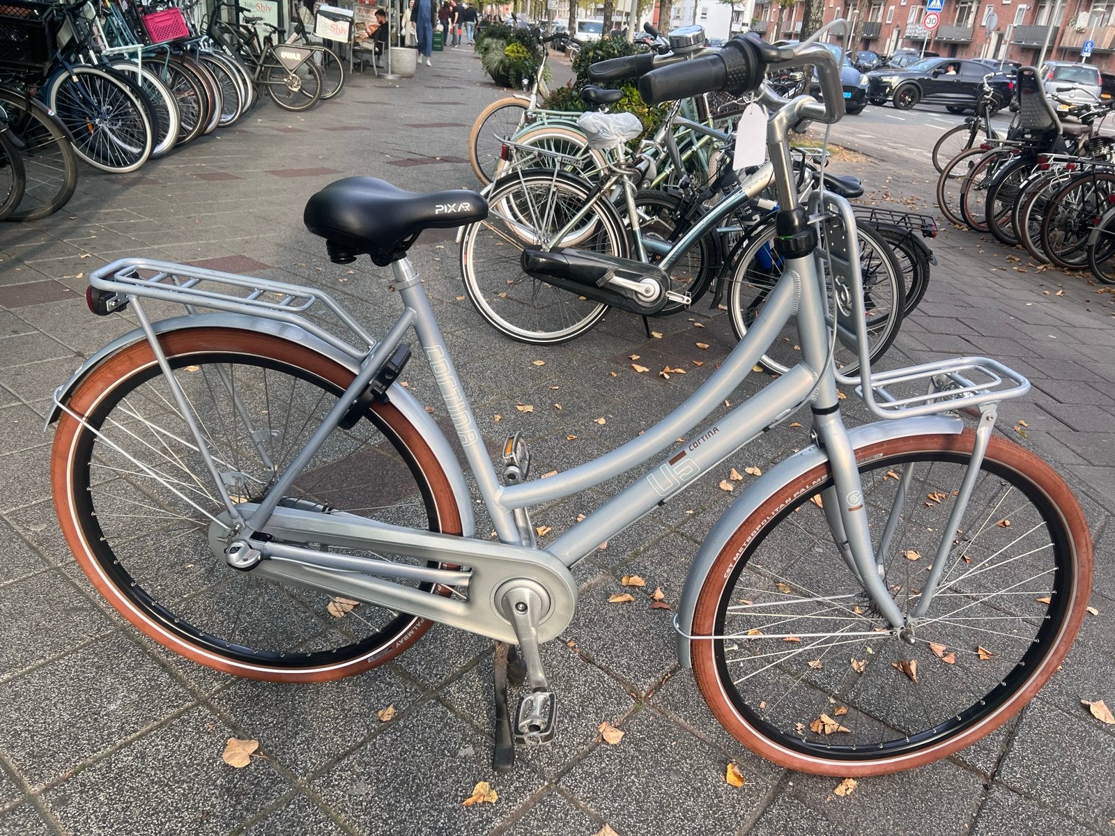 Cortina U5 Transportfiets Dames - 57, Terugtraprem, Gebruikt, Buggydrager, 0 zitjes