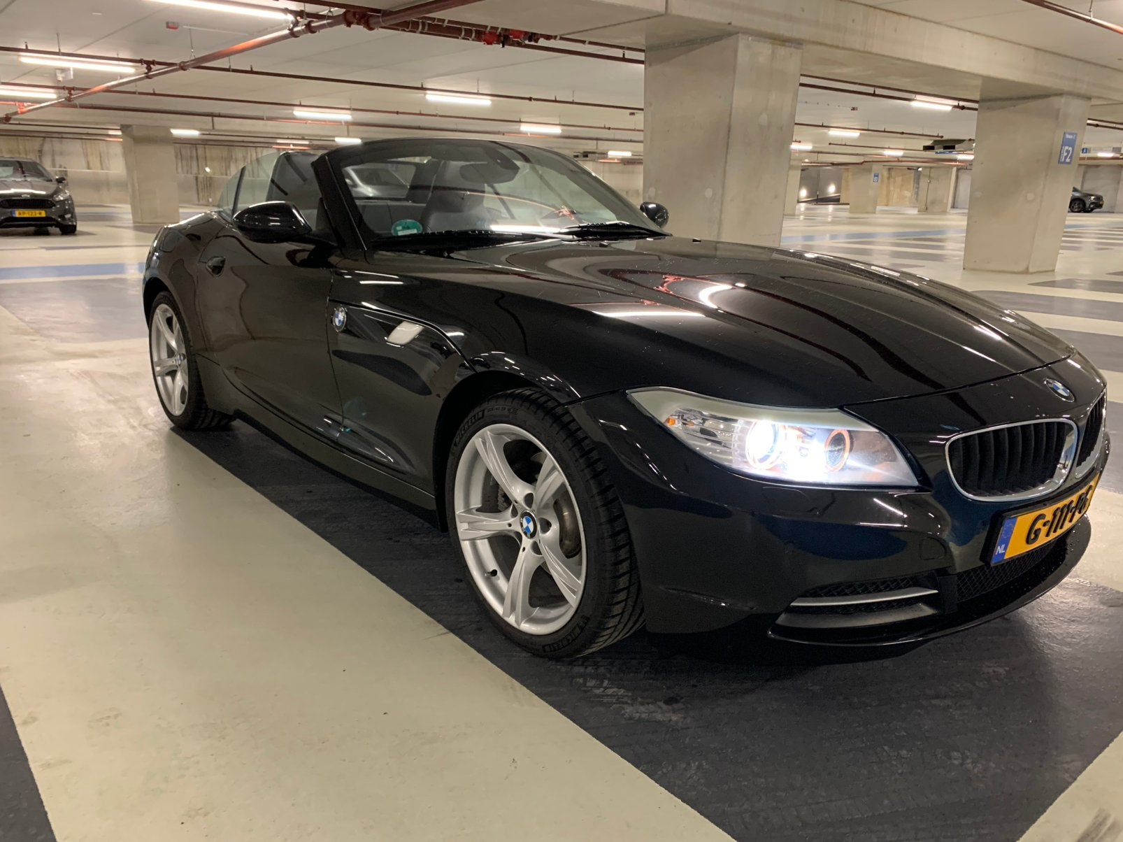 BMW Z4 28I Roadster 2012 Zwart handgeschakeld, Auto's, BMW, 290 pk, Zwart, Cabriolet, Zwart
