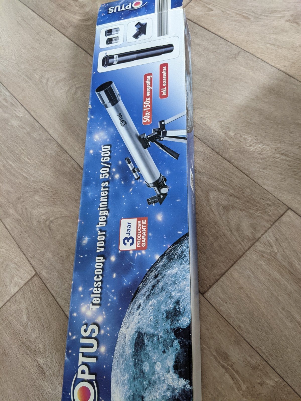 Optus Telescoop 50/600, Ophalen, Nieuw, Minder dan 80 mm, Lenzentelescoop (refractor)