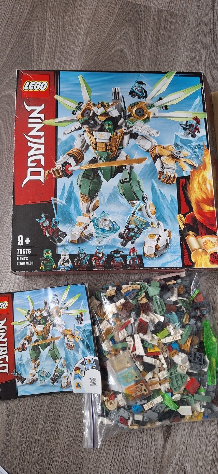 Lego Ninjago Lloyd's Titan Mech, Ophalen of Verzenden, Gebruikt, Lego