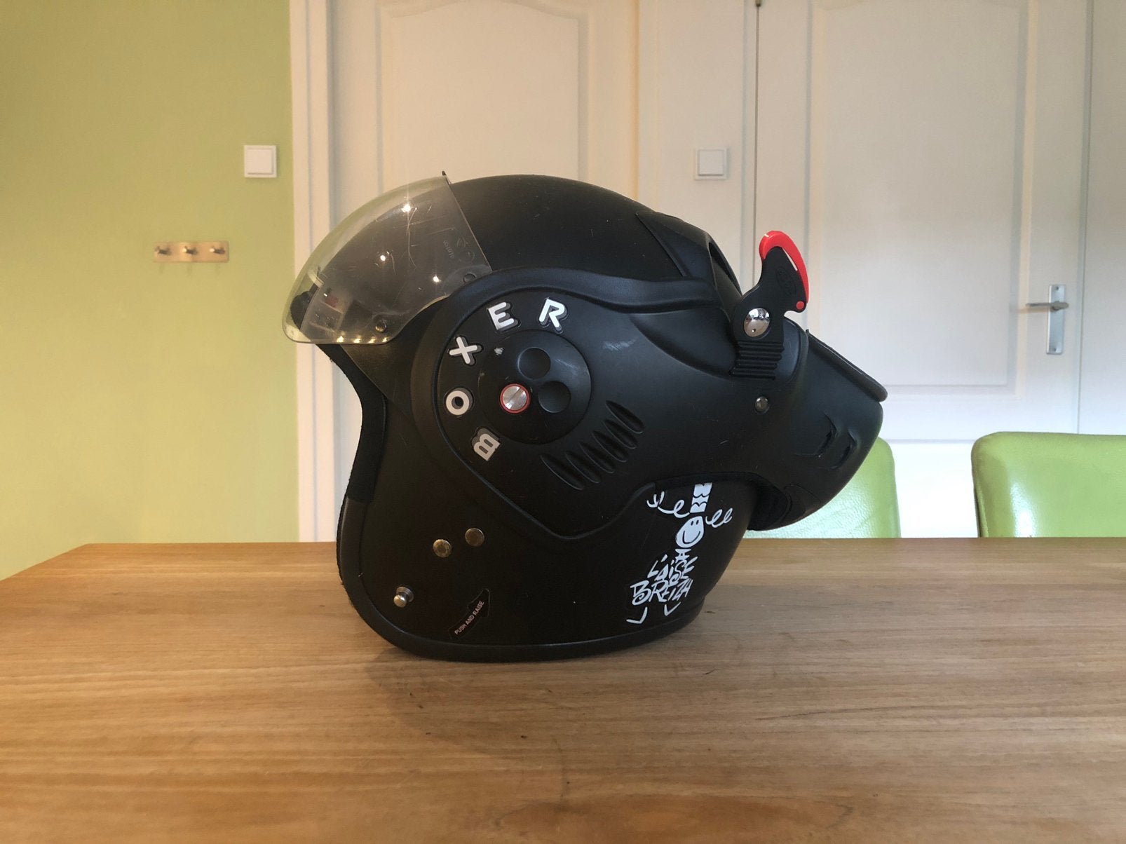 Roof Boxer - S, Motoren, Overige merken, Systeemhelm, Ophalen of Verzenden, S