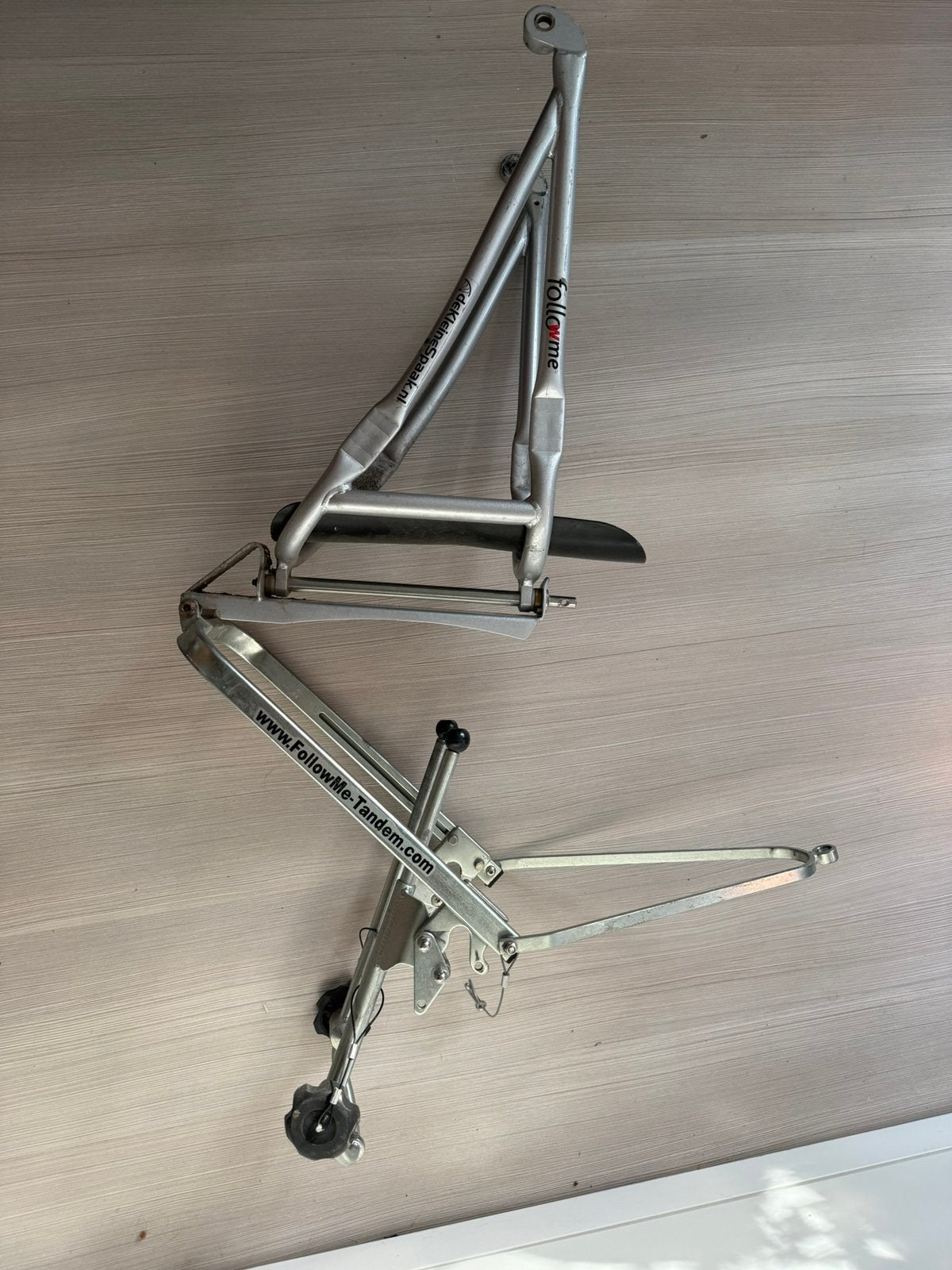 Followme tandem aanhanger, Ophalen of Verzenden, Gebruikt