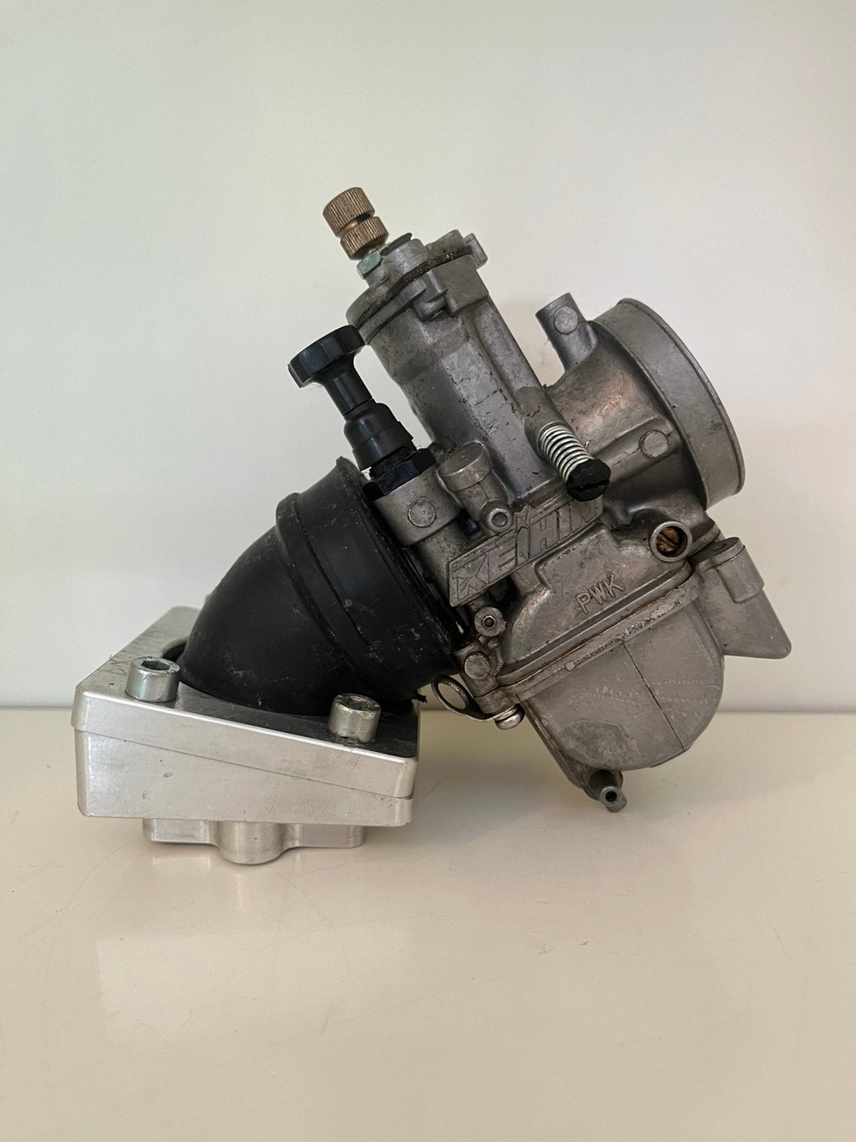 Keihin 28 PWK Orgineel + DDL Inlaat spruitstuk Piaggio, Motoren, Ophalen of Verzenden